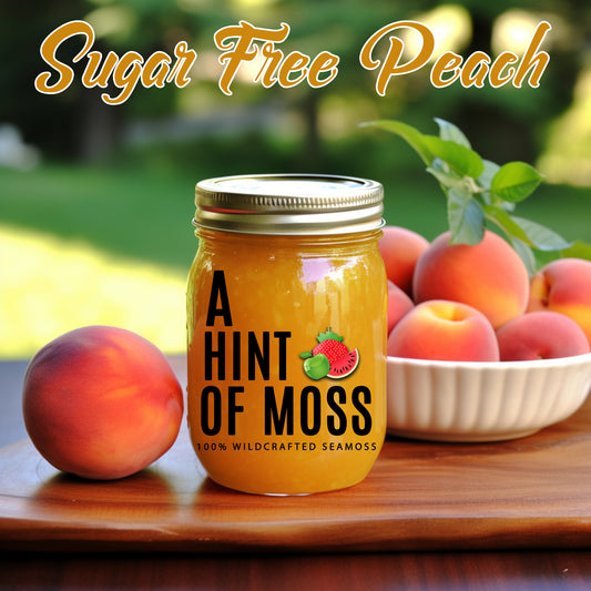 Peach (Sugar Free) Sea Moss