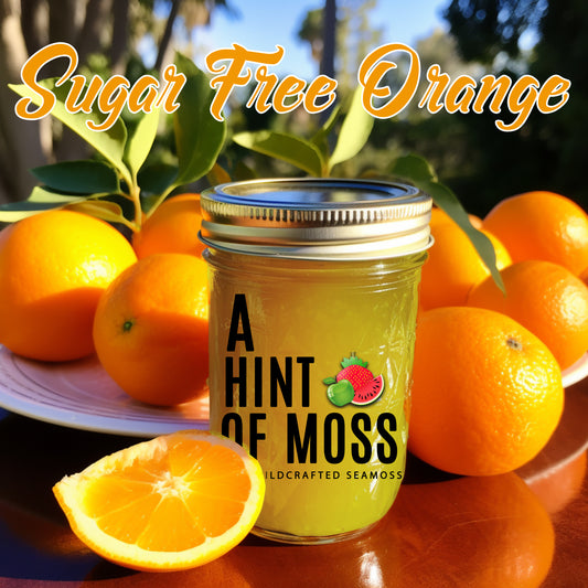 Orange (Sugar Free) Sea Moss