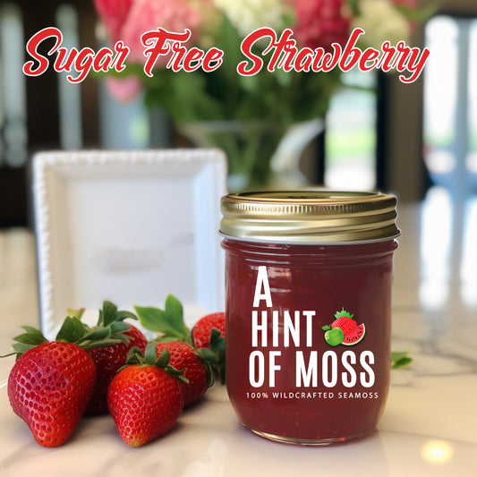 Strawberry (Sugar Free) Sea Moss