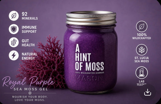 Royal Purple Sea Moss Gel