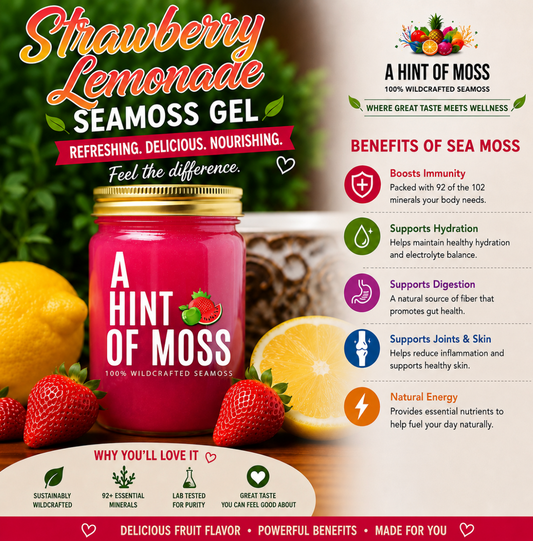 Strawberry Lemonade Sea Moss