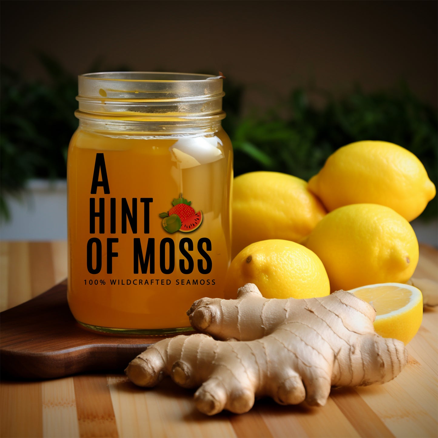 Lemon Ginger Health Blend Sea Moss